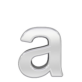 一个小写字母从铬字母集