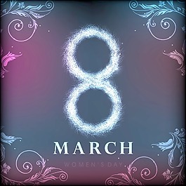 三八婦女節(jié)慶祝賀卡設(shè)計(jì)