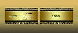 金色名片