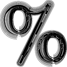 字體的插圖