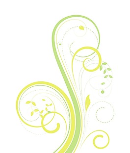 涡流蓬勃发展的设计元素