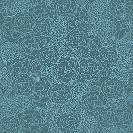 舊貨花卉背景矢量插畫
