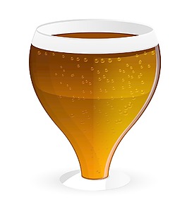 红葡萄酒杯矢量