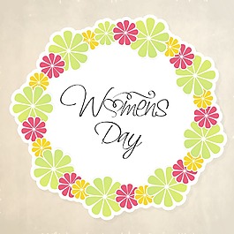 三八婦女節(jié)慶祝賀卡設(shè)計(jì)