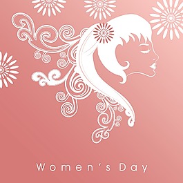 三八婦女節(jié)慶祝賀卡設(shè)計