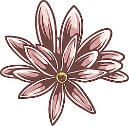 花卉矢量元素