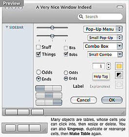 Mac OS X界面UI模板套件素材