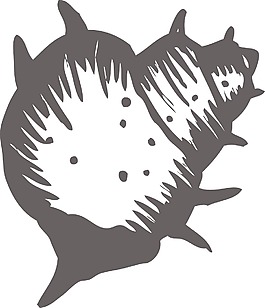 向量的海洋生物