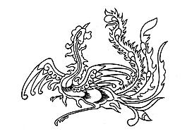 鳳凰簡筆畫