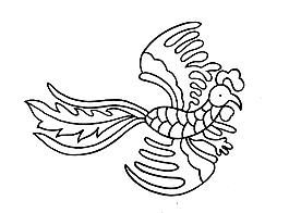 小飞鸟图案