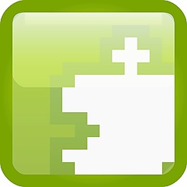 綠蘋果小應用程序圖標