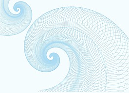 藍色旋渦矢量