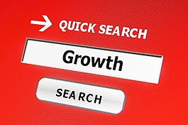 搜索的增長概念