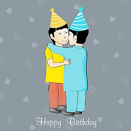為慶祝生日賀卡或背景