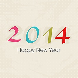 2014新年快樂的慶祝活動背景