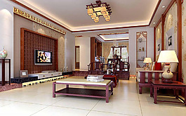 中式背景墻設(shè)計(jì)圖