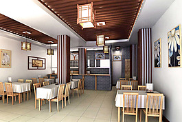 豪華餐廳設(shè)計(jì)圖