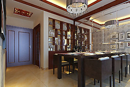 中式餐廳設(shè)計(jì)圖
