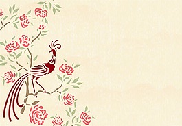 摘要花卉背景矢量