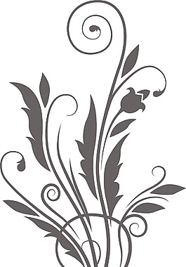 花卉矢量元素