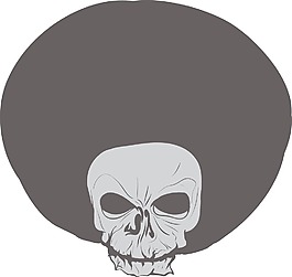 顱骨矢量元素