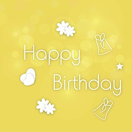 為慶祝生日賀卡或背景