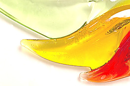 摘要玻璃對象的背景