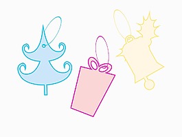 套圣誕節(jié)銷售標(biāo)簽