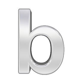一个小写字母从铬字母集