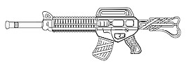 機槍素描