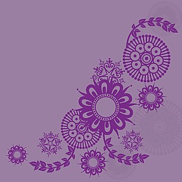 摘要背景美麗的花卉設(shè)計(jì)