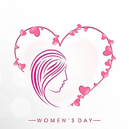三八婦女節(jié)慶祝賀卡設(shè)計(jì)