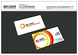 國貿新世界VIS應用名片設計