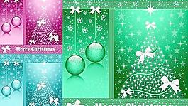 精美圣誕卡片矢量素材