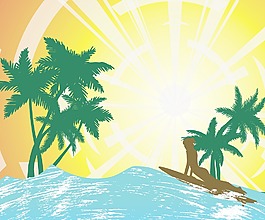 夏季背景