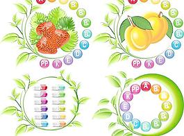 創(chuàng)新維他命標(biāo)志矢量素材