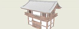 Sketch Up 精品模型---中式景觀建筑