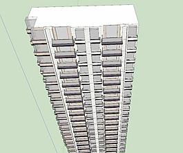 現(xiàn)代風(fēng)格體塊模型SU