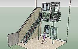 建筑su模型