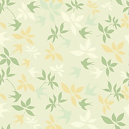 與花的元素圖案矢量元素
