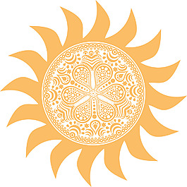 典型的太陽