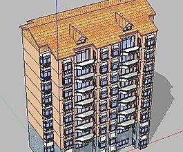 住宅su模型