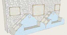 3D沙發(fā)書(shū)柜設(shè)計(jì)練習(xí)