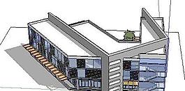 建筑師事務(wù)所建筑模型
