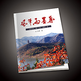 風筆雨墨集畫冊設計