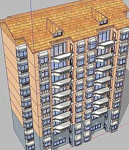 住宅sketchup模型