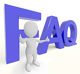 FAQ詞作為信息或輔助標志