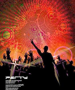 時(shí)尚人群插畫矢量素材