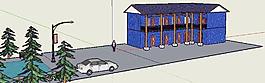 改裝為成新房SU模型