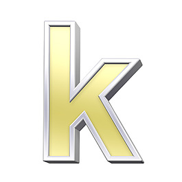 小寫(xiě)字母的字母組的金鉻框架